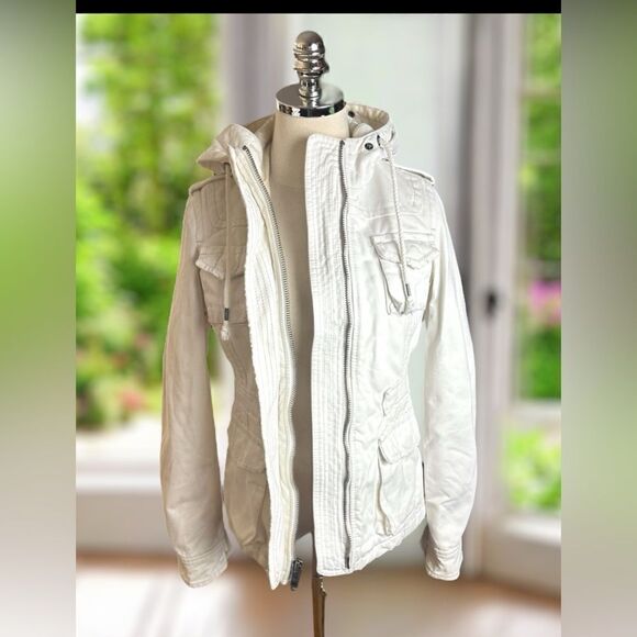 🔥 Ruehl No. 925 Insulated Winter Snow Ski Waxed Cotton Silk Jacket Coat Parka S - Picture 15 of 16